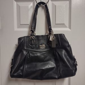 Coach Black Soft Leather Purse